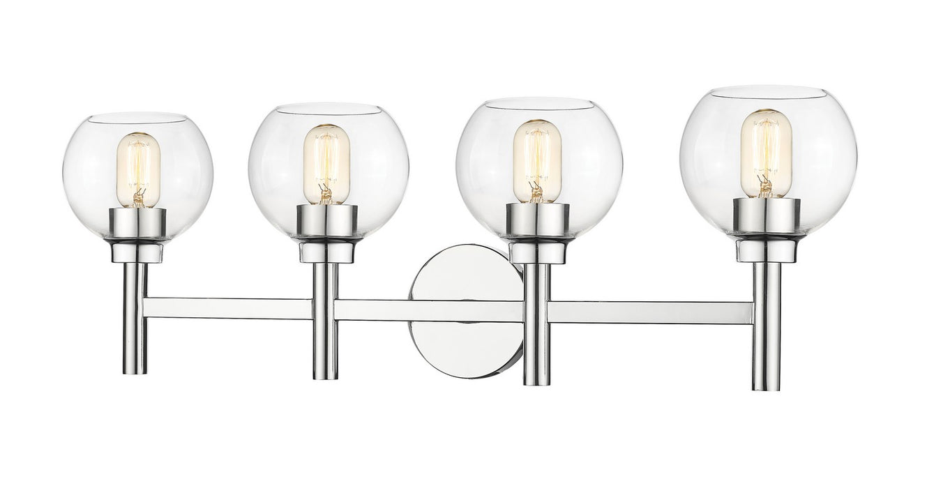 Z-Lite 7502-4V-CH Four Light Vanity, Chrome