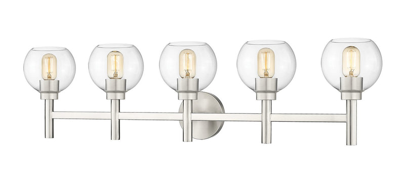 Z-Lite 7502-5V-BN Five Light Vanity, Brushed Nickel