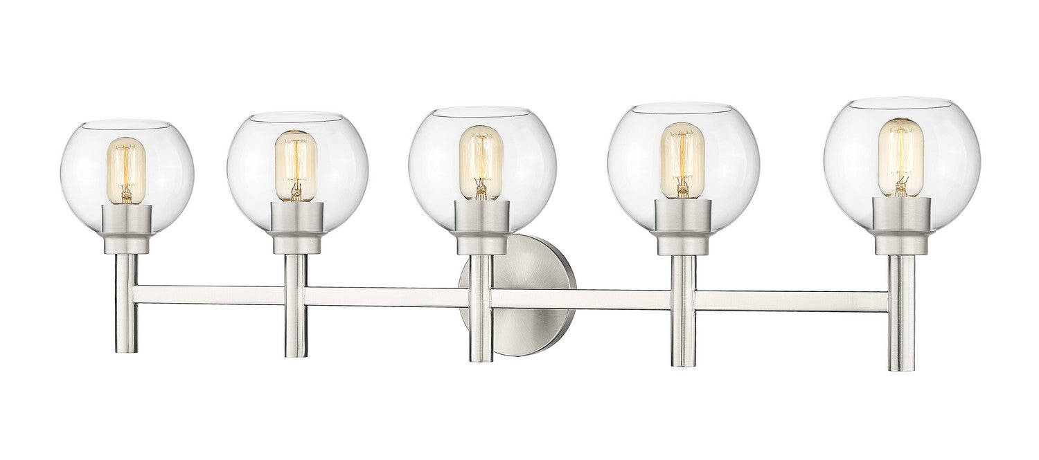 Z-Lite 7502-5V-BN Five Light Vanity, Brushed Nickel