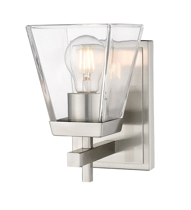 Z-Lite 819-1S-BN One Light Wall Sconce, Brushed Nickel