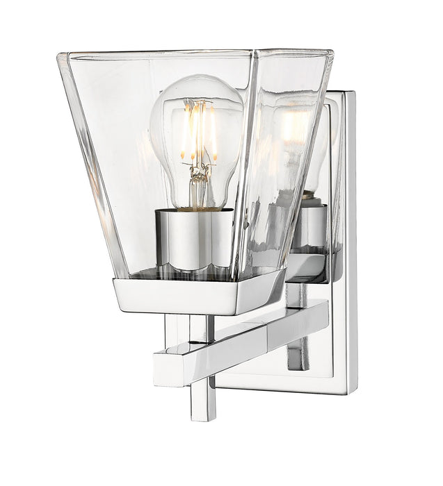 Z-Lite 819-1S-CH One Light Wall Sconce, Chrome