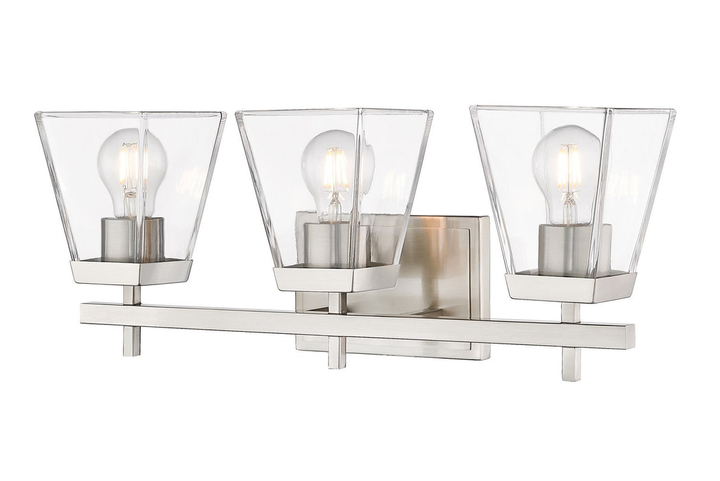Z-Lite 819-3V-BN Three Light Vanity, Brushed Nickel