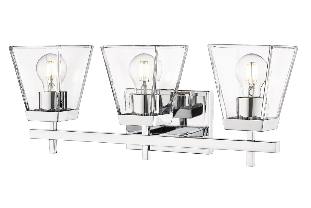Z-Lite 819-3V-CH Three Light Vanity, Chrome