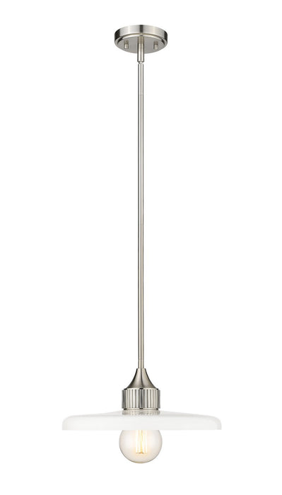 Z-Lite 820P14-BN One Light Pendant, Brushed Nickel