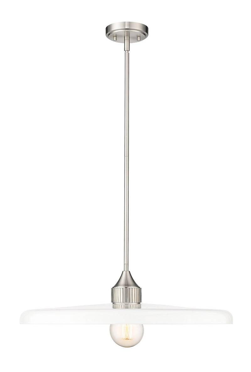 Z-Lite 820P24-BN One Light Pendant, Brushed Nickel