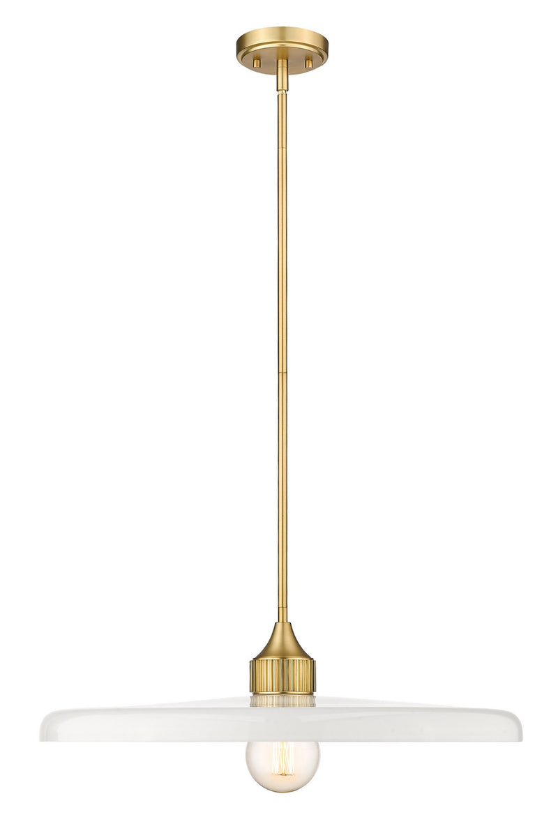 Z-Lite 820P24-OBR One Light Pendant, Olde Brass