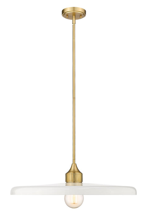 Z-Lite 820P24-OBR One Light Pendant, Olde Brass
