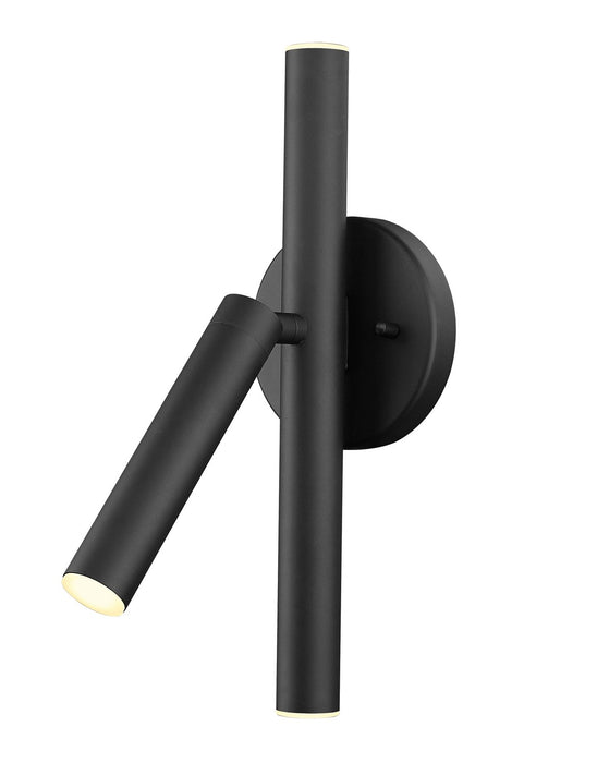 Z-Lite 917-3S-MB-LED LED Wall Sconce, Matte Black