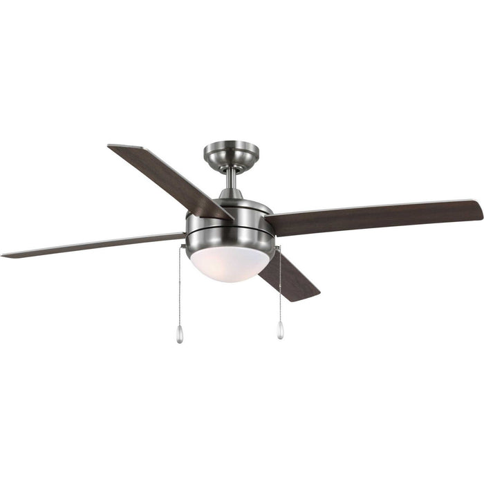 Progress Lighting P250089-009-WB 52" Ceiling Fan, Brushed Nickel