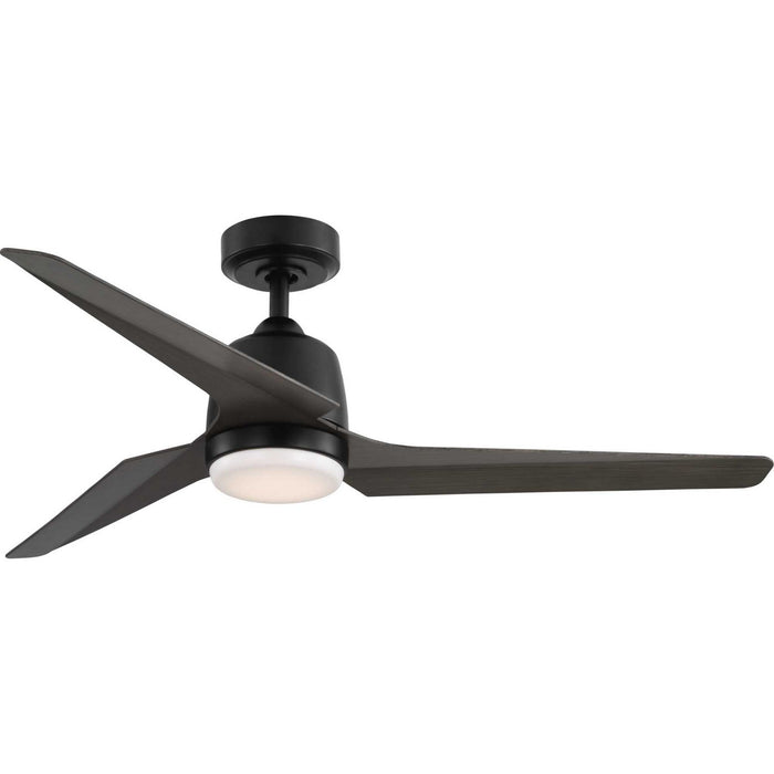 Progress Lighting P250094-31M-30 52" Ceiling Fan, Matte Black
