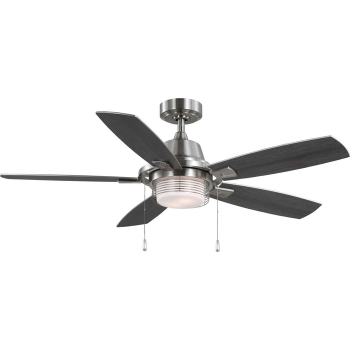 Progress Lighting P250095-009-WB 52" Ceiling Fan, Brushed Nickel