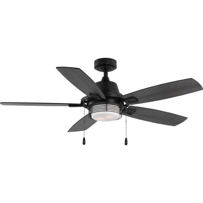 Progress Lighting P250095-31M-WB 52" Ceiling Fan, Matte Black