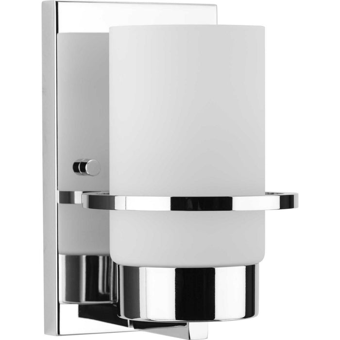 Progress Lighting P300413-015 One Light Vanity, Polished Chrome