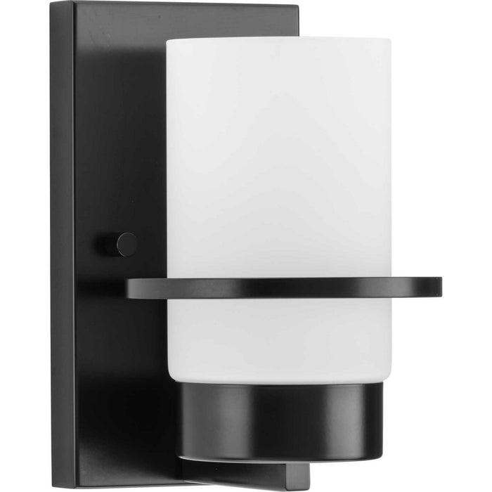 Progress Lighting P300413-31M One Light Vanity, Matte Black