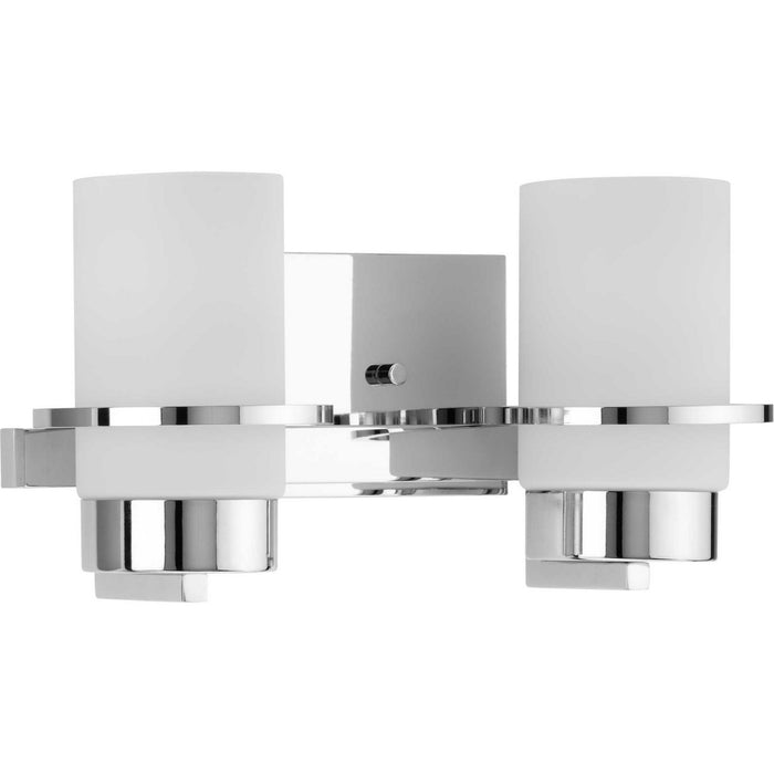 Progress Lighting P300414-015 Two Light Vanity, Polished Chrome