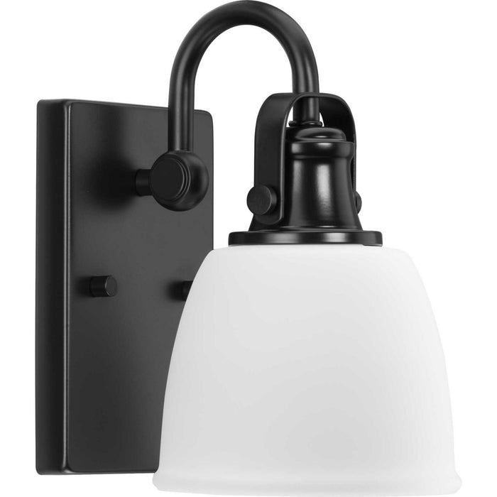 Progress Lighting P300426-31M One Light Vanity, Matte Black