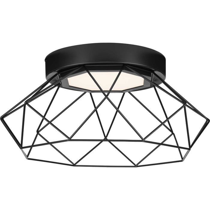 Progress Lighting P350229-31M-30 LED Flush Mount, Matte Black