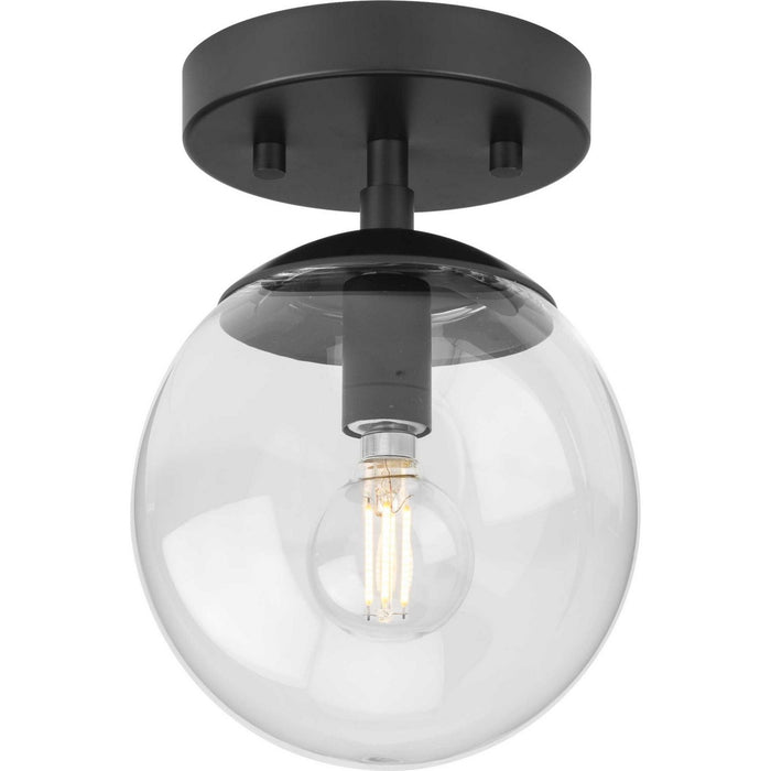 Progress Lighting P350234-31M One Light Flush Mount, Matte Black