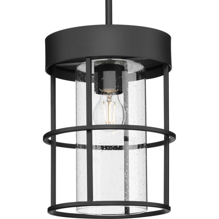 Progress Lighting P500401-31M One Light Pendant, Matte Black