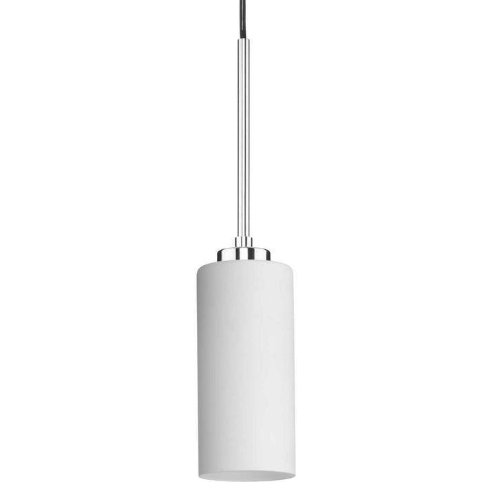 Progress Lighting P500404-015 One Light Pendant, Polished Chrome