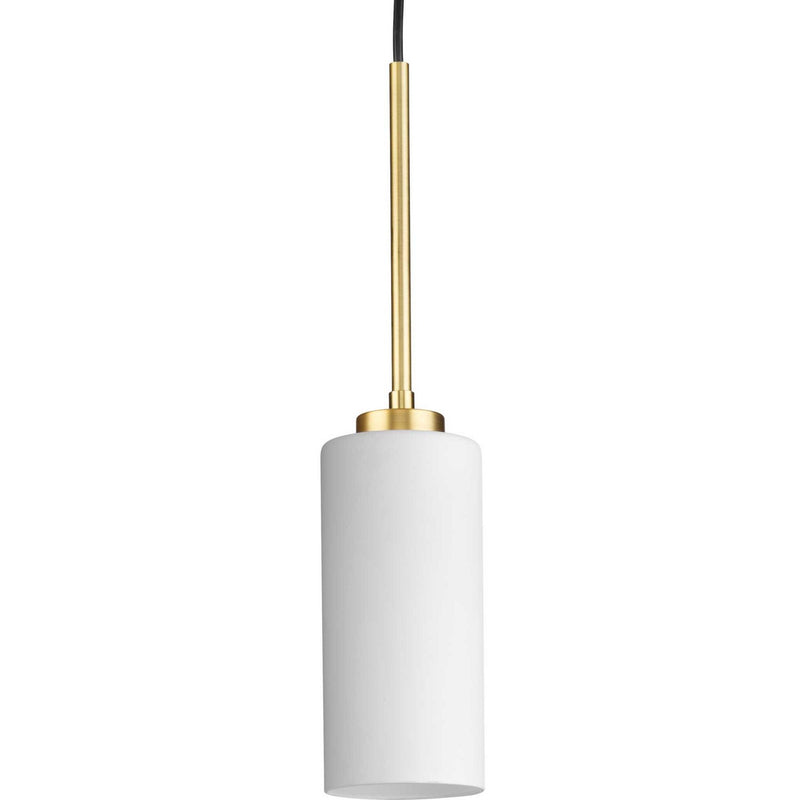 Progress Lighting P500404-163 One Light Pendant, Vintage Brass