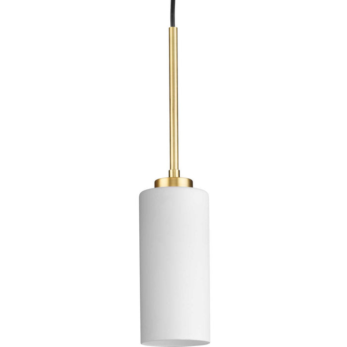 Progress Lighting P500404-163 One Light Pendant, Vintage Brass