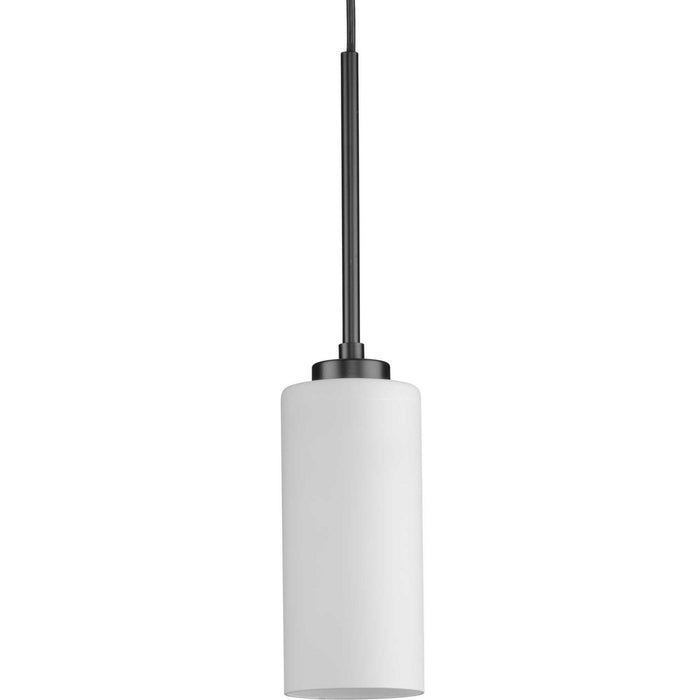 Progress Lighting P500404-31M One Light Pendant, Matte Black