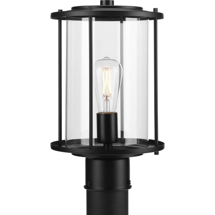 Progress Lighting P540020-31M One Light Outdoor Post Lantern, Matte Black