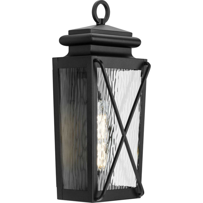 Progress Lighting P560261-031 One Light Outdoor Wall Lantern, Black