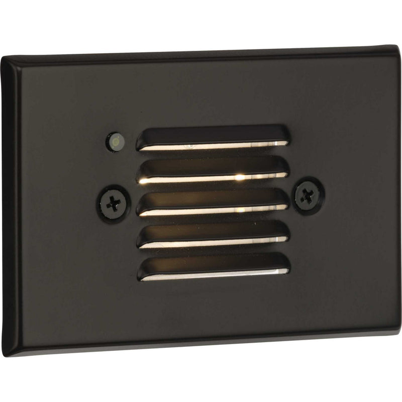 Progress Lighting P660006-020-30 LED Wall Or Step Light, Antique Bronze