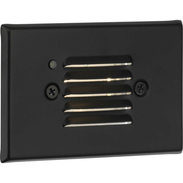 Progress Lighting P660006-031-30 LED Wall Or Step Light, Black