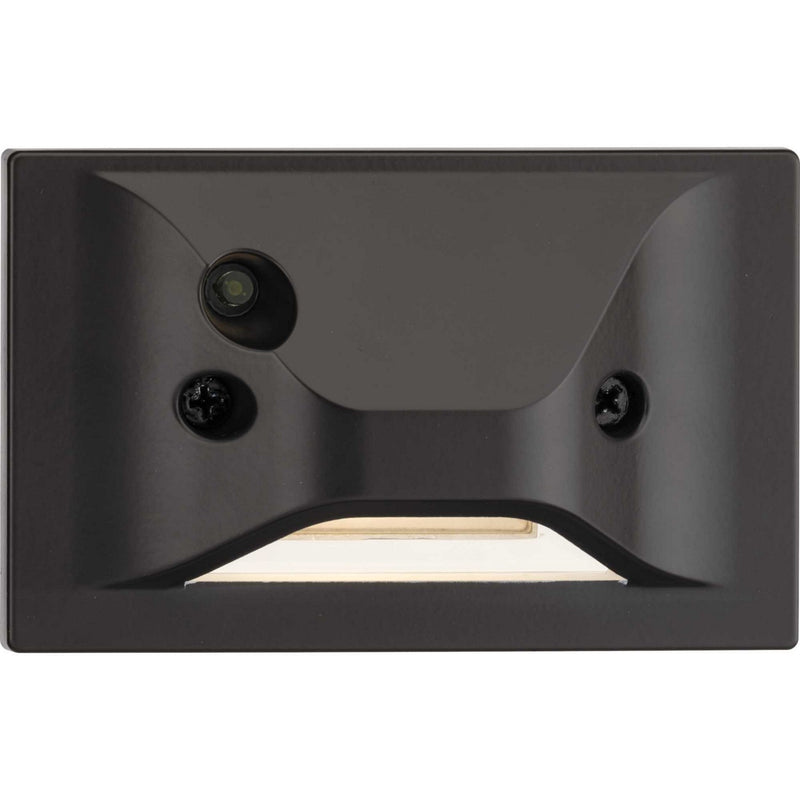 Progress Lighting P660007-020-30 LED Wall Or Step Light, Antique Bronze