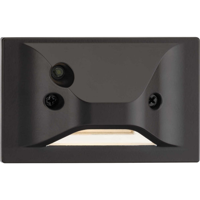 Progress Lighting P660007-020-30 LED Wall Or Step Light, Antique Bronze