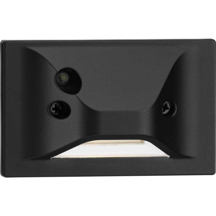 Progress Lighting P660007-031-30 LED Wall Or Step Light, Black