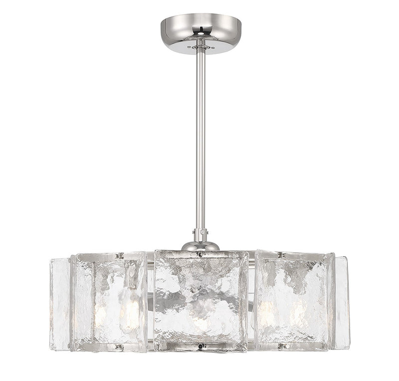 Savoy House 27-FD-8201-109 LED Fan D'Lier, Polished Nickel