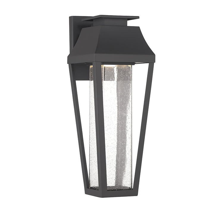 Savoy House 5-353-BK LED Outdoor Wall Lantern, Matte Black