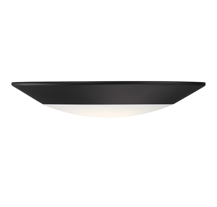 Savoy House 6-5CCT-7-BK LED Disc Light, Black