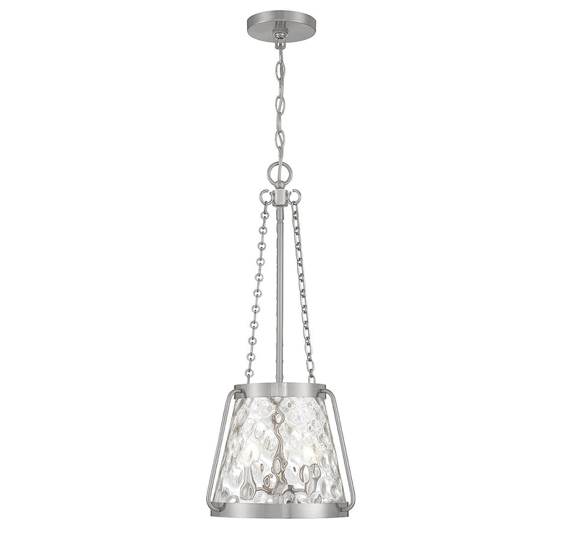 Savoy House 7-1803-3-SN Three Light Pendant, Satin Nickel