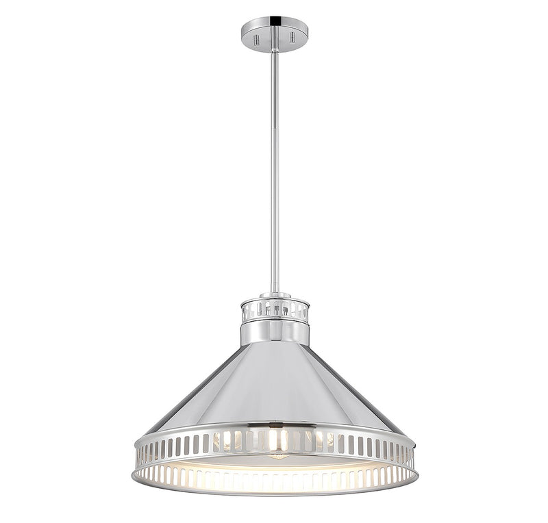 Savoy House 7-8801-3-109 Three Light Pendant, Polished Nickel