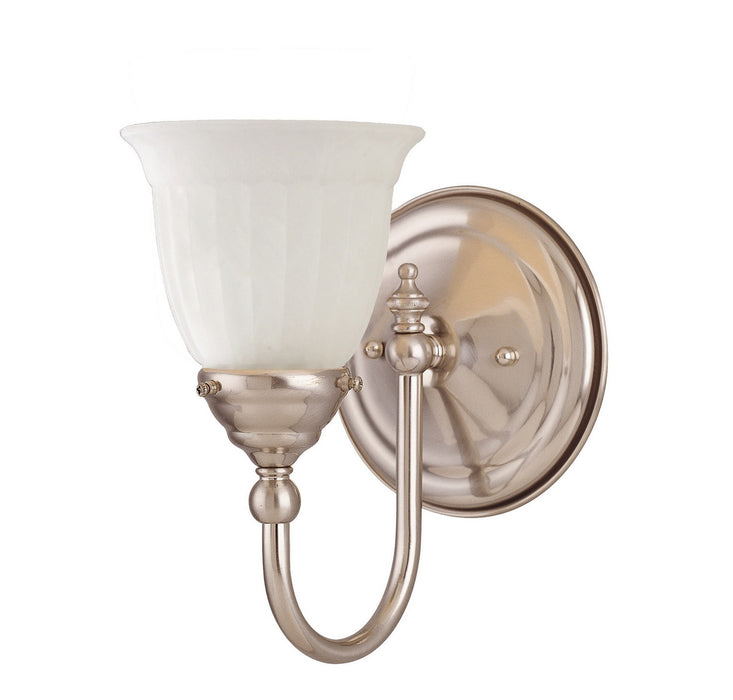 Savoy House 8-1062-1-SN One Light Bath Bar, Satin Nickel