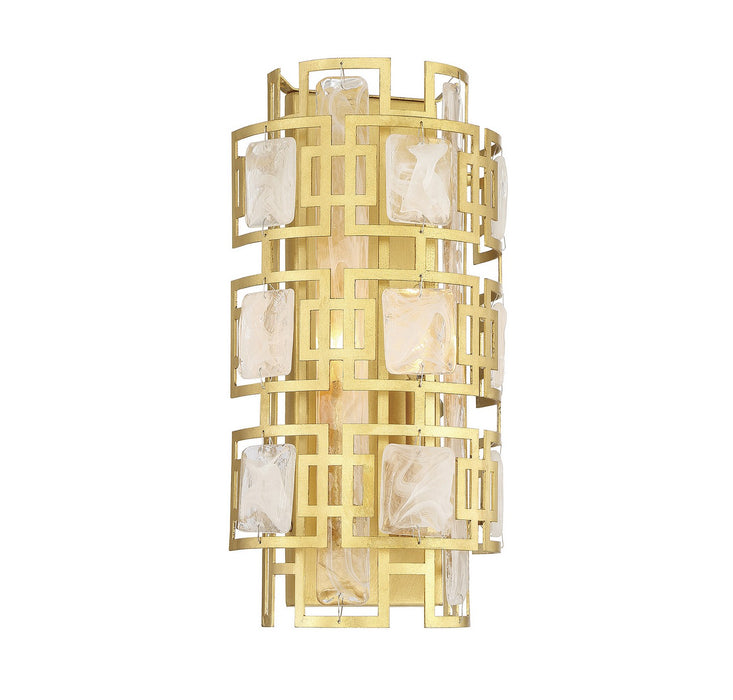 Savoy House 9-2030-2-260 Two Light Wall Sconce, True Gold