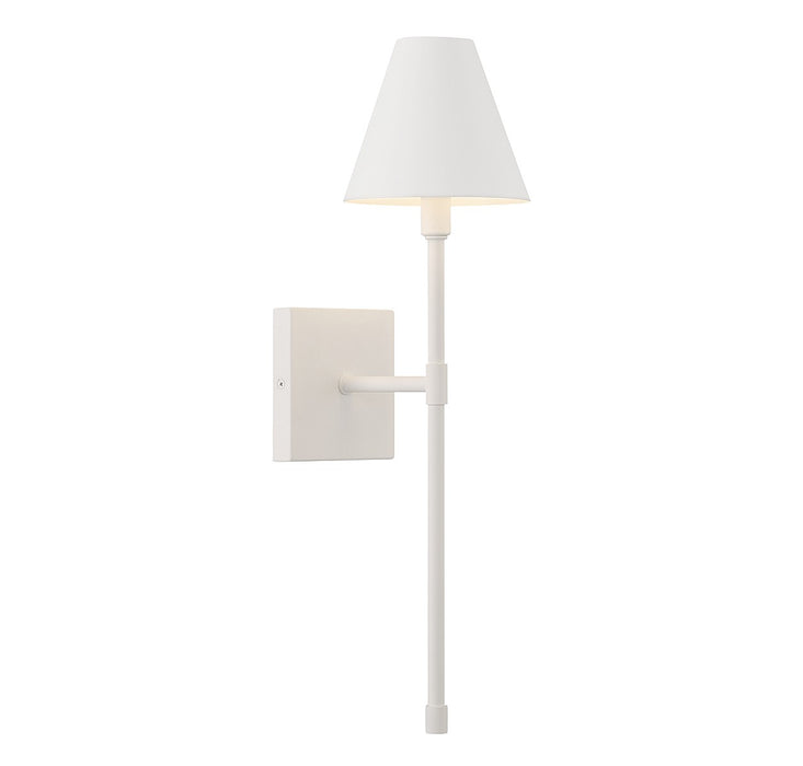 Savoy House 9-5201-1-83 One Light Wall Sconce, Bisque White