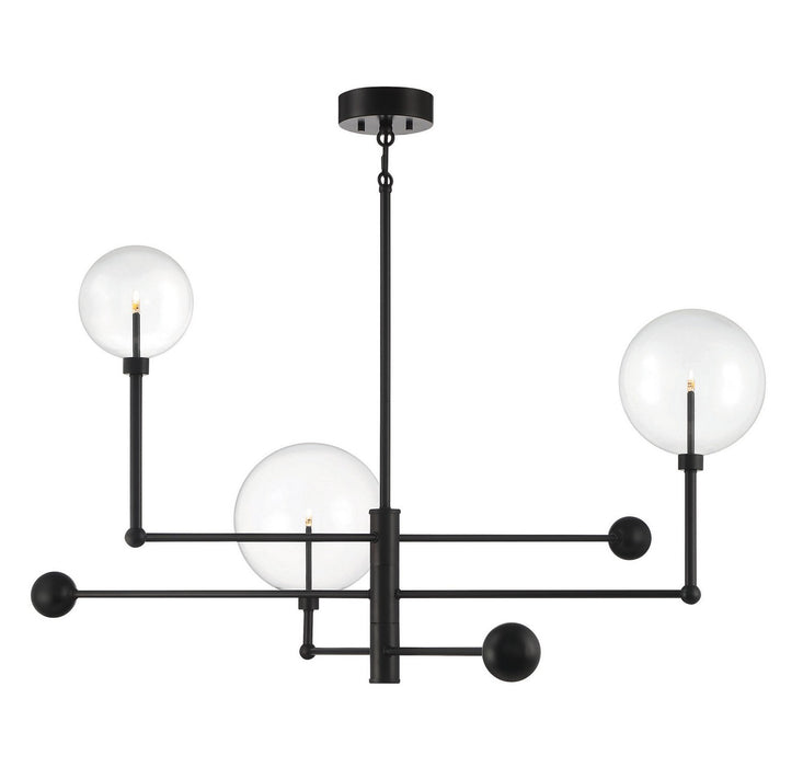Meridian M100100ORB LED Chandelier, English Bronze