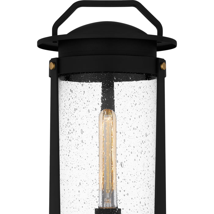 Quoizel CLI9009EK One Light Outdoor Post Mount, Earth Black