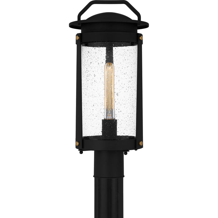 Quoizel CLI9009EK One Light Outdoor Post Mount, Earth Black