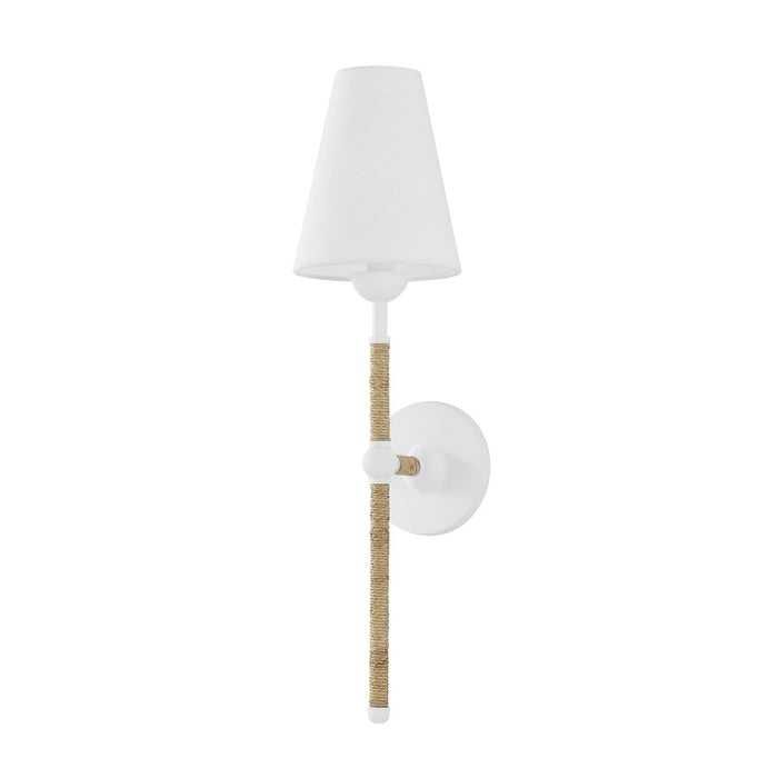 Mitzi H708101-TWH One Light Wall Sconce, Textured White