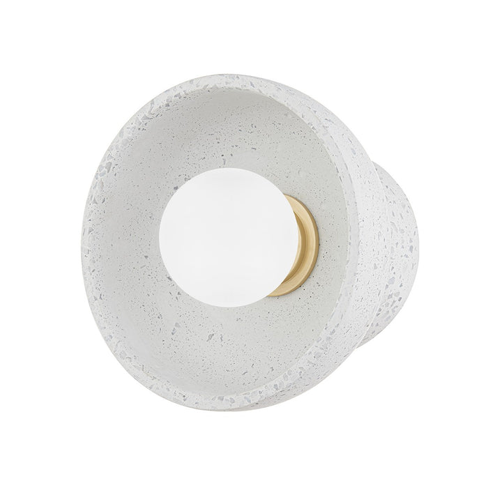 Mitzi H710101-AGB One Light Wall Sconce, Aged Brass