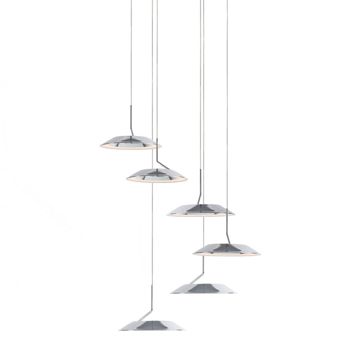 Koncept RYP-C6-SW-CRM LED Pendant, Chrome
