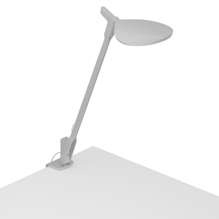 Koncept SPY-SIL-PRA-CLP LED Desk Lamp, Silver