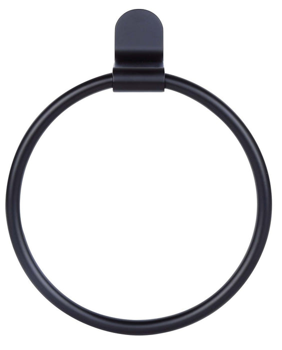 Canarm BA105A06BK Towel Ring, Matte Black